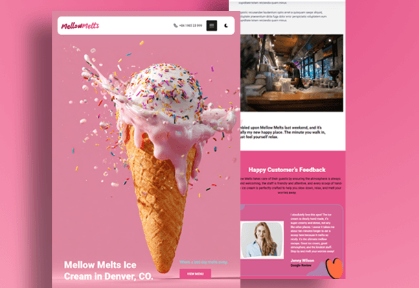 ice cream shop